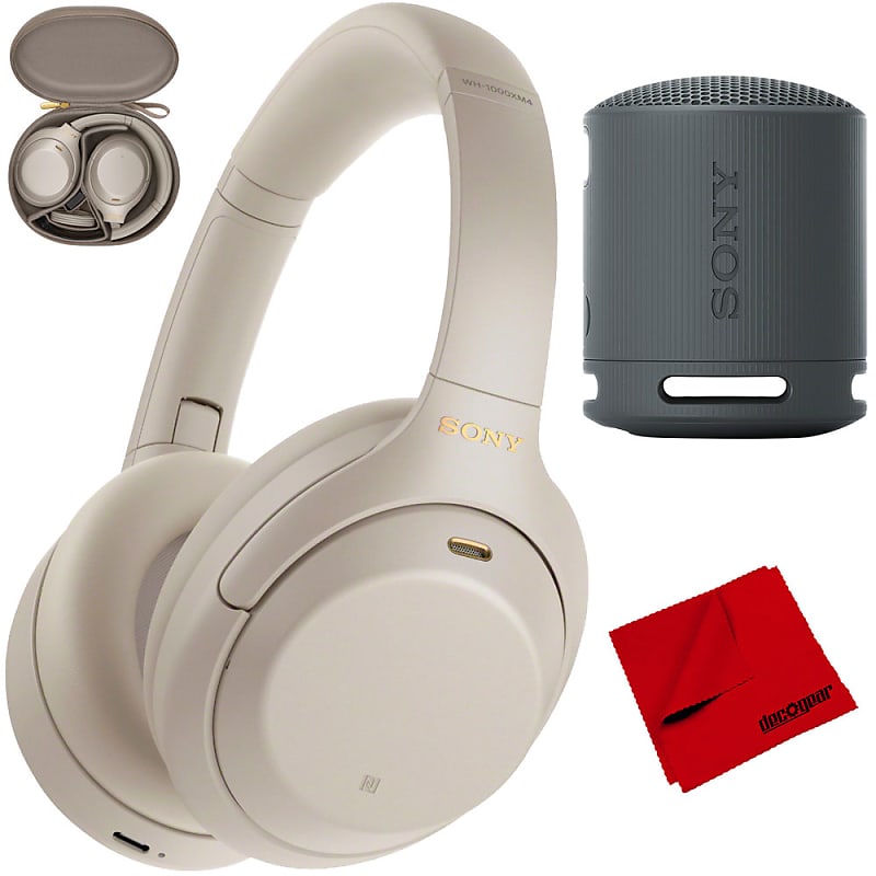 Sony WH1000XM4/S Premium NC Wireless Headphones (Silver