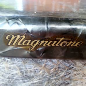 1940's Magnatone Student Small Practice Amp Grey With white handle image 7