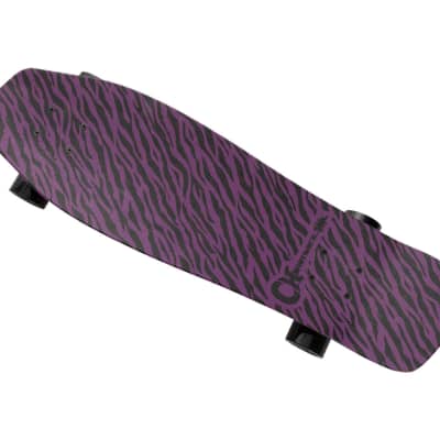 Charvel Purple Bengal Stripe Skateboard image 1