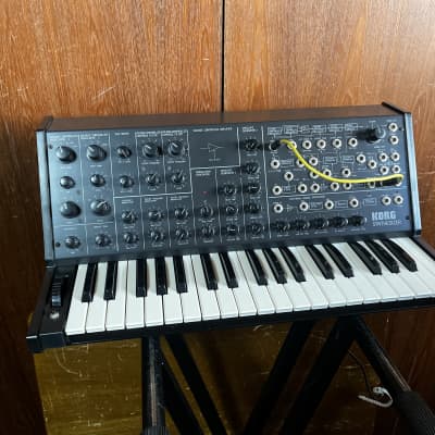 Korg MS-20 Original Analog Mono Synth w/ case, patch cables