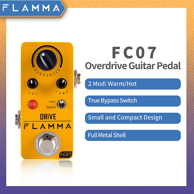 Flamma FC07 Overdrive Pedal Free Shipment | Reverb