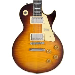 Gibson Custom Shop Les Paul Standard Flame Top with Brazilian Rosewood Fretboard VOS Kindred Burst Fade 2018