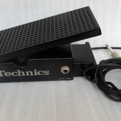 Technics SZ-E2 volume expression control pedal 1990's black image 1