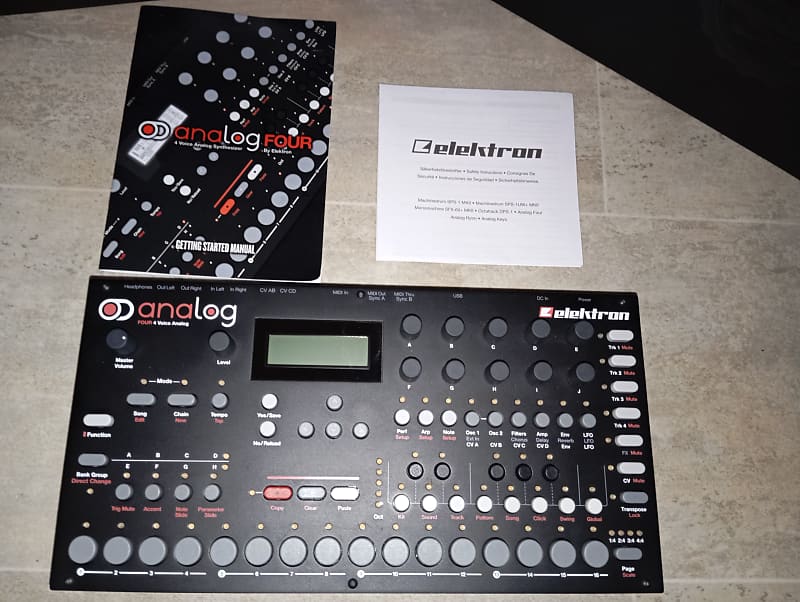 Elektron Analog Four 2010s - Black image 1