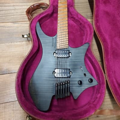 2016 Strandberg Boden OS6 Chambered Swamp Ash Fanned Fret Headless Guitar image 1