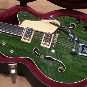 Gretsch 6120-SSU Brian Setzer 1993 Green | Reverb