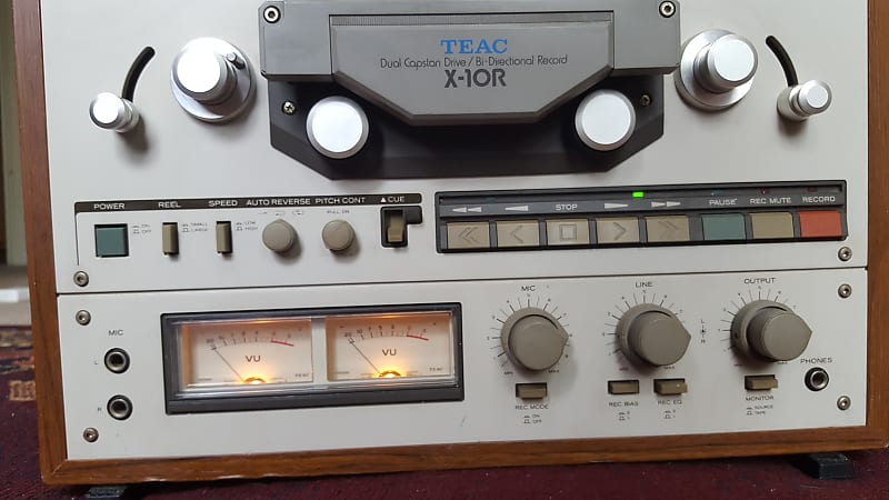 TEAC X-10R Bi-Directional 1/4 2-Track Reel to Reel Tape Machine