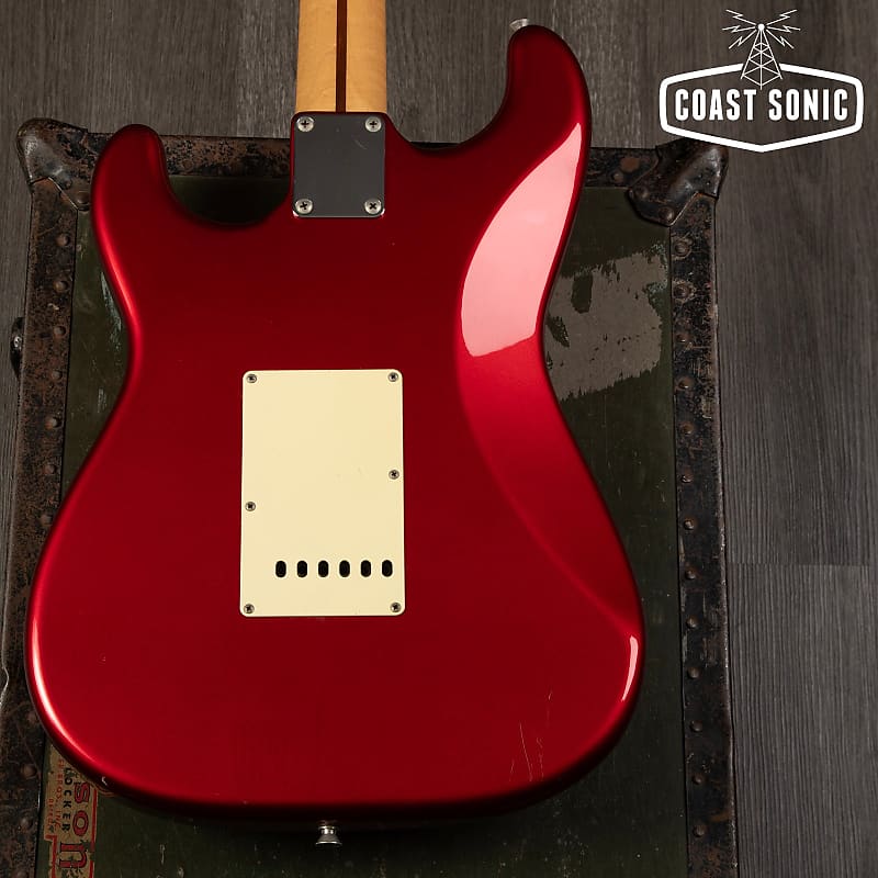 1995 Fender Stratocaster Standard ST-35 Candy Apple Red made