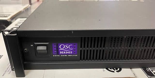 QSC 2-Channel Power Amplifier - DCA3422