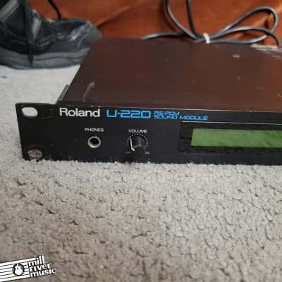 Roland U220 Rack Synthesizer Module Used image 7