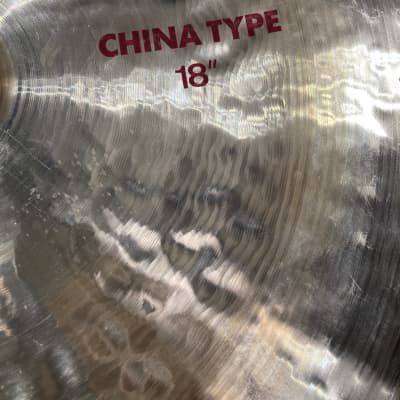 David Garibaldi's Tower of Power, Paiste 18" 3000 Series China Cymbal 1658g 1980s image 6
