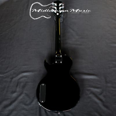 J. Reynolds Les Paul Style Electric Guitar - Black Finish image 5
