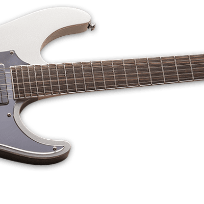 ESP LTD Ken Susi KS M-6 Evertune ET Metallic Silver Electric Guitar + Hard Case - BRAND NEW! image 3