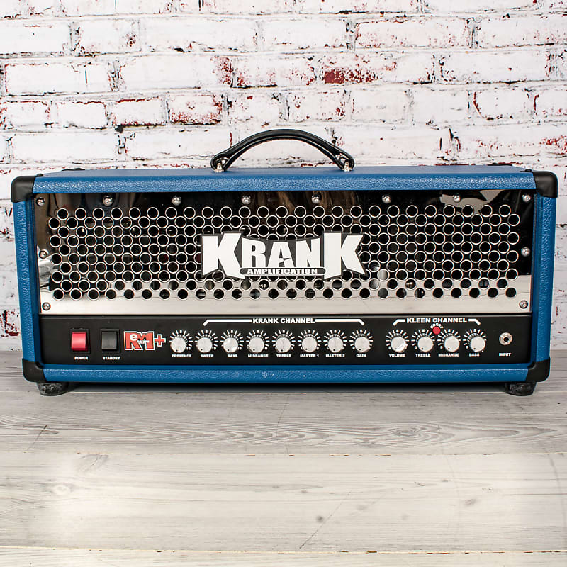 KRANK - Rev+ Series - Tube Guitar Amplifier Head - 100W - Blue