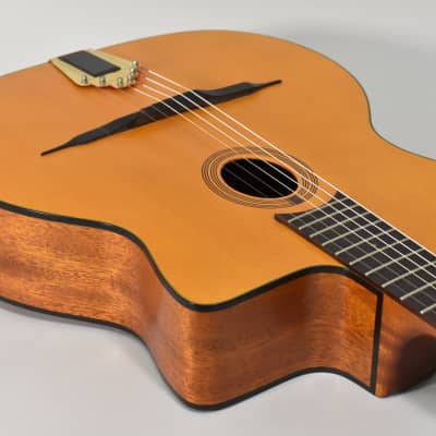 Cigano GJ-10 Petite Bouche Gypsy Jazz Acoustic Guitar w/HSC image 7