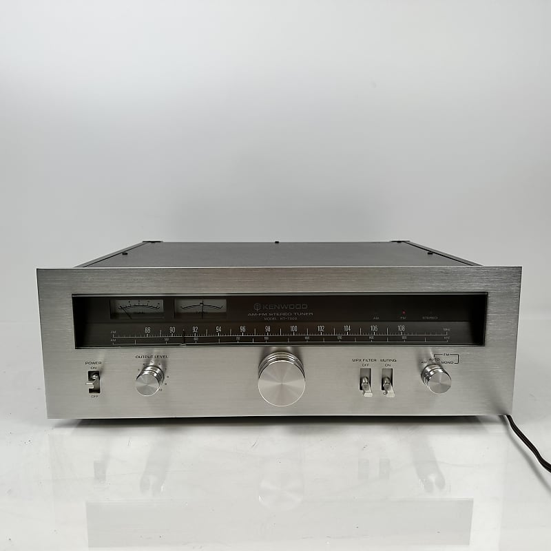 Vintage Kenwood KT-7300 AM/FM Stereo Tuner  			