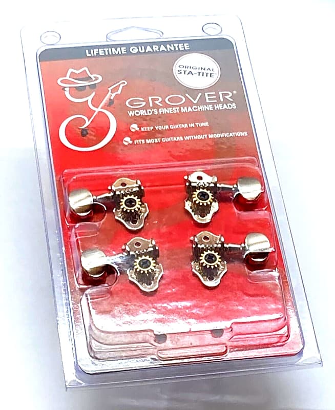 Grover StaTite Nickel Geared Dulcimer Tuners/Machines/Tuning Reverb