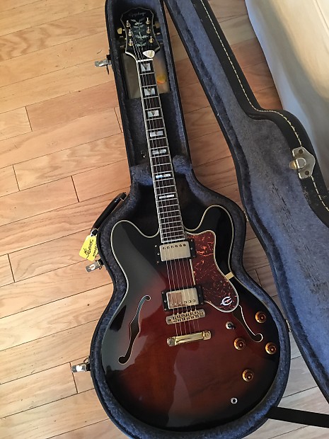 Epiphone sheraton tobacco sunburst sale