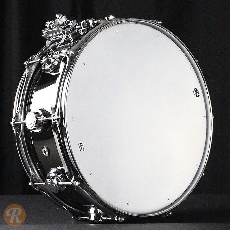 DW Collector's Series Black Nickel Over Brass 5.5x14" Snare Drum image 5