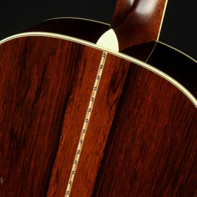 Bourgeois OMS-42 Custom - Sinker Redwood & Madagascar Rosewood image 11