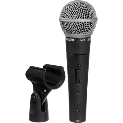 Shure SM58S Cardioid Dynamic Vocal Microphone with Switch image 2