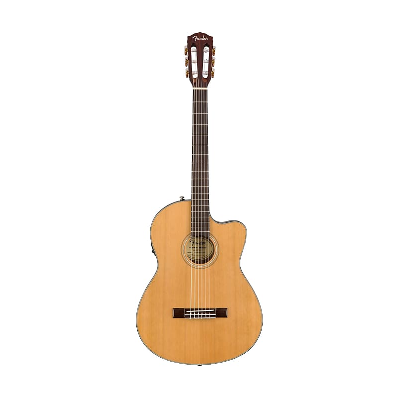 Fender CN-240SCE Thinline Classical Nylon Acoustic-Electric Guitar