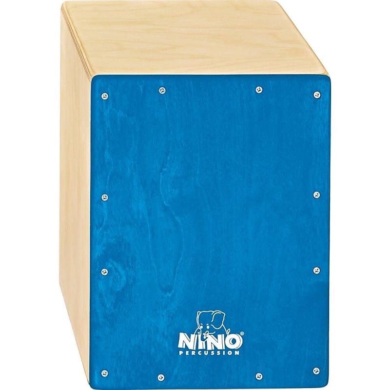 Nino Percussion Kids Cajon | Blue image 1