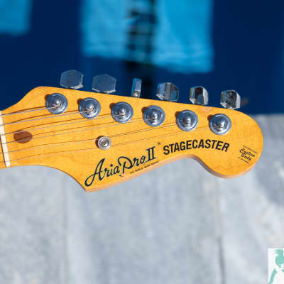 Classic 1977 Aria Pro II Stagecaster - Matsumoku - Ash Body! - Made in Japan - Lawsuit Era '50's Stratocaster Copy - Sweet MOJO! Natural Light Relic image 7
