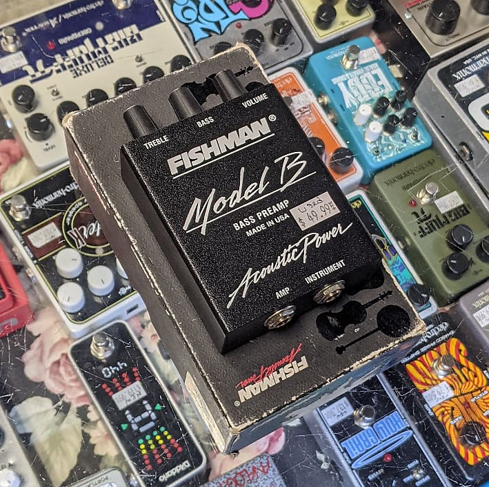 Fishman Model B Acoustic Bass Preamp Reverb