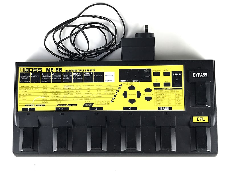 Boss ME-8B Bass Multiple Effects Pedal | Reverb
