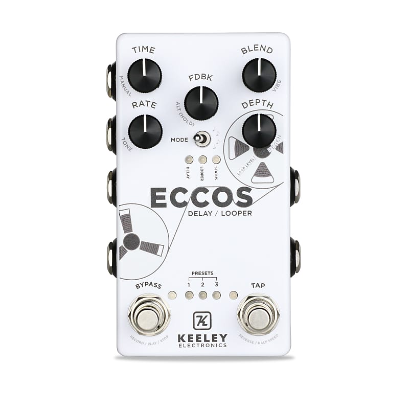 Keeley Eccos Neo-Vintage Tape Delay And Looper*FREE SHIPPING image 1