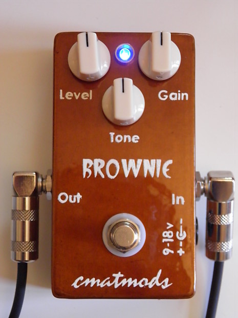 cmatmods BROWNIE ギターエフェクター CMATMODS Brownie 比較： Normal vs High Gain ブラウニー 標準