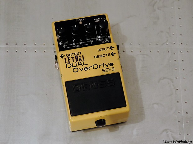boss SD-2 Dual Overdrive, 