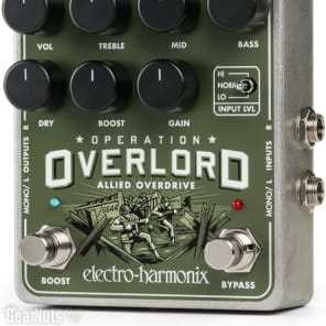 Electro-Harmonix Operation Overlord Allied Overdrive Pedal image 3