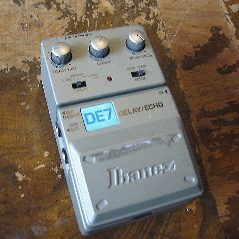 Ibanez DE7 ディレイ/エコー Ibanez DE7 Echo Guitar Effect Pedal for sale online | eBay