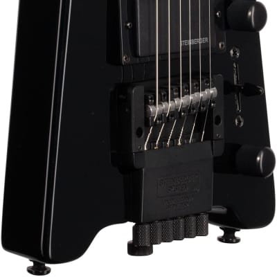 Steinberger Spirit GT Pro Deluxe Electric Guitar (with Bag), Black image 4