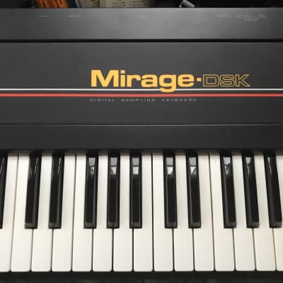 Ensoniq Mirage DSK (Final Red Stripe Model) 80s Black image 4