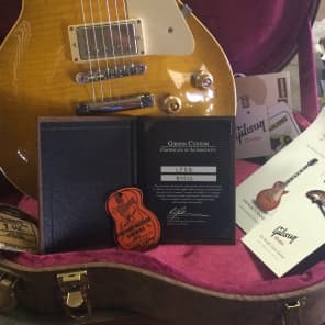 Gibson Historic '58 Reissue Les Paul VOS 2013 Lemon Burst image 11