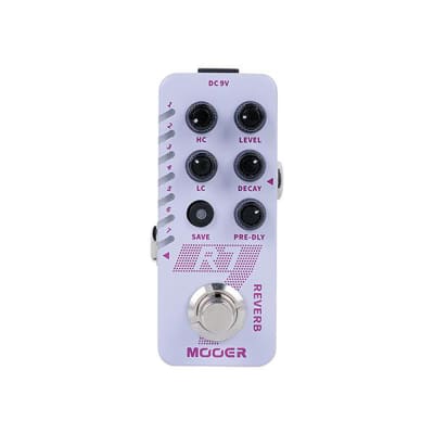 Mooer R7 Digital Reverb Guitar Effect Pedal 7 Classic Reverb image 1