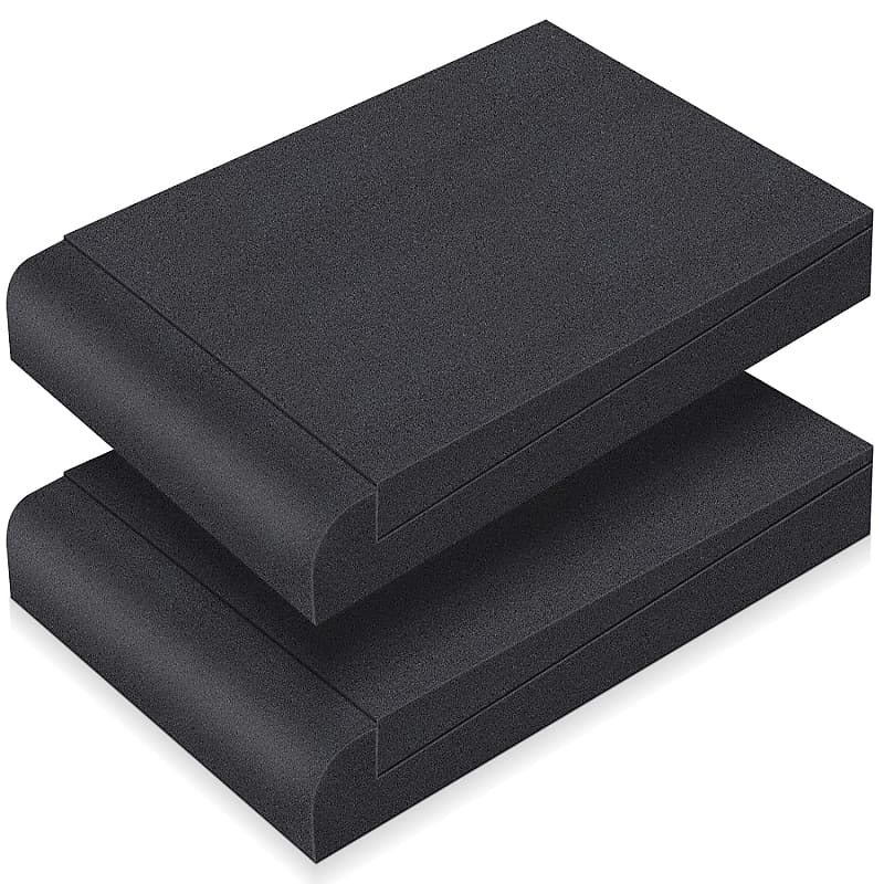 2Pack Speaker Isolation Pads, High Density Acoustic Foam Reverb