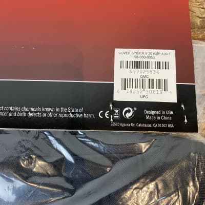 Line 6 Spider V30 Amp Cover A39-1 image 4