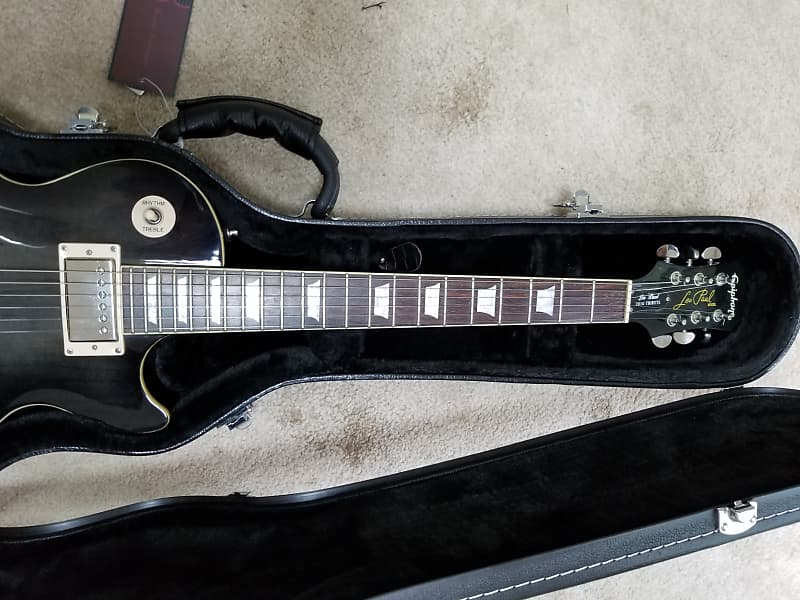 美品 Epiphone エピフォン LesPaul 2010 Tribute 黒 Epiphone Les Paul 2010 Tribute w/HSC