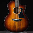 Taylor 224ce-K DLX Acoustic-electric Guitar - Shaded Edgeburst with Layered Koa Back/Sides and Gold Tuners
