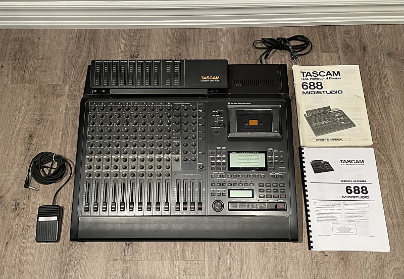 TASCAM MidiStudio 688 8-Track Analog Cassette Recorder '90s TASCAM MidiStudio 688 8-Track Analog Cassette Recorder '90s