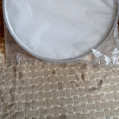 Conrad 20" better drum head Original Vintage 70s-80s 70s-80s - Vintage White image 4