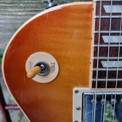Gibson Traditional 120th Anniversary 2014 - Lemon Flame top image 5