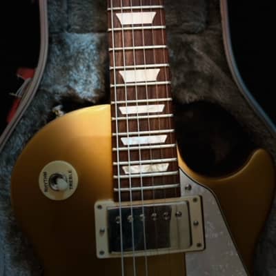 Gibson Les Paul Tribute T 2017 - Satin Gold Top image 2