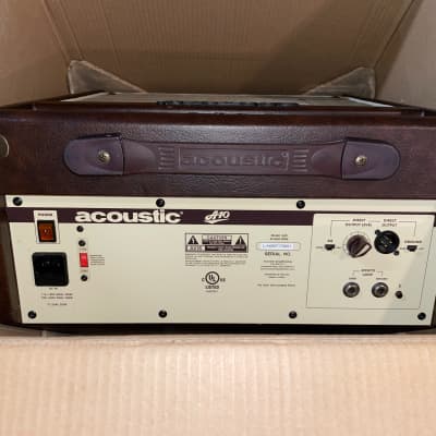Acoustic A40 Instrument Amplifier, 2018 image 2