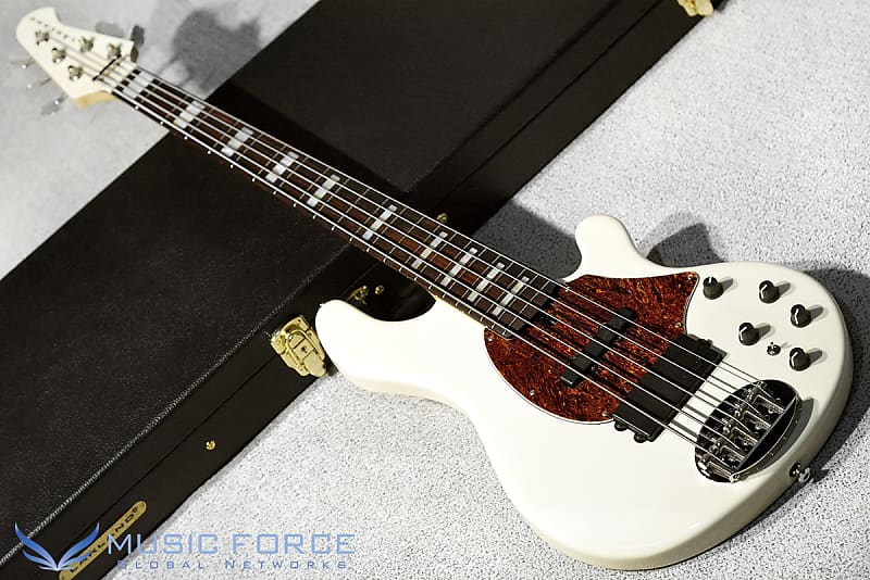 Lakland US Custom 55-94 Standard - Olympic White w/Rosewood FB, MOP Block  Inlay & Matching Headstock