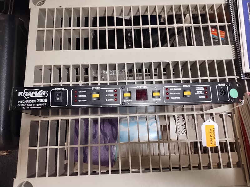 Kramer Pitchrider 7000 Rackmount Guitar to Midi interface | Reverb